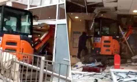 mini excavator hotel rampage|Construction firm breaks silence over worker's Travelodge rampage.